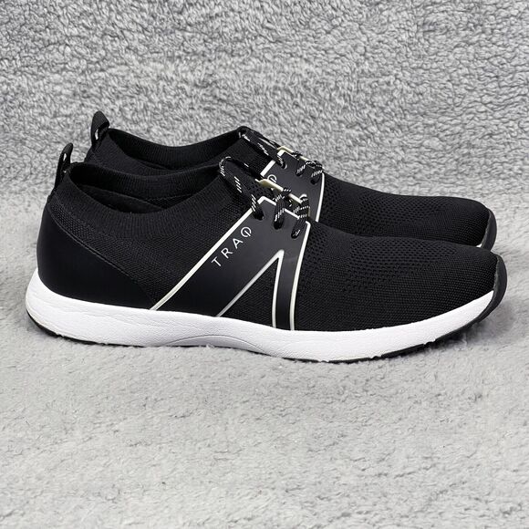 Traq by Alegria Other - Traq By Alegria Qool Mens Size 9 Low Top‎ Sneakers Shoes Black Comfort